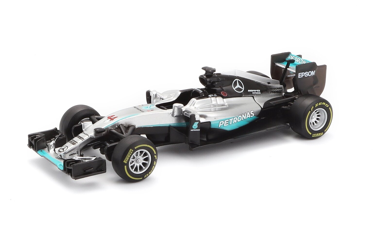 Automodelis Burrago 1/43 Racing 2016 Mercedes AMG Petronas W07 Hybrid, 18-38026 цена и информация | Rotaļlietas zēniem | 220.lv