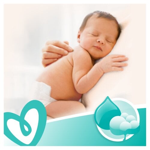 Salvetes PAMPERS Sensitive, 4x52 gab. цена и информация | Mitrās salvetes, vienreizlietojamie paladziņi | 220.lv