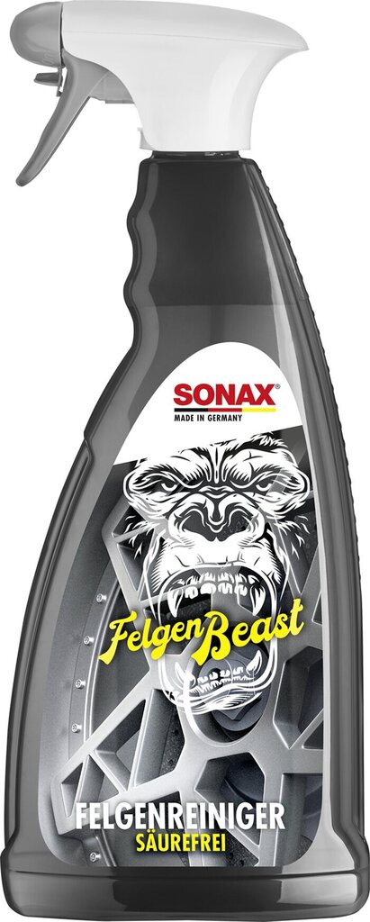 SONAX Riteņu tīrītājs Felgen Beast, 1L цена и информация | Auto ķīmija | 220.lv