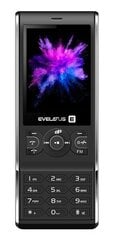 Evelatus MYRIAD, Dual SIM, Graphite Black cena un informācija | Mobilie telefoni | 220.lv