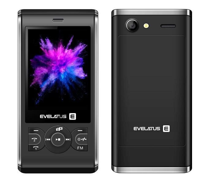 Evelatus MYRIAD, Dual SIM, Graphite Black цена и информация | Mobilie telefoni | 220.lv