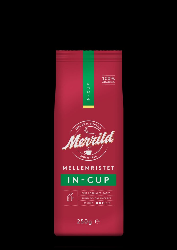 Maltā kafija MERRILD In Cup, 250g cena un informācija | Kafija, kakao | 220.lv