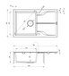 Deante granīta virtuves izlietne Deante Andante ZQN G113, Graphite цена и информация | Virtuves izlietnes | 220.lv