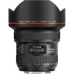 Canon EF 11-24mm f/4L USM cena un informācija | Objektīvi | 220.lv