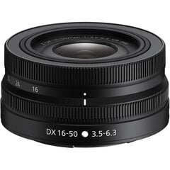 Nikon NIKKOR Z DX 16-50mm f/3.5-6.3 VR, Baltā kastē (white box) cena un informācija | Objektīvi | 220.lv