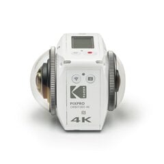 Kodak VR360 4K, Белый цена и информация | Видеокамеры | 220.lv