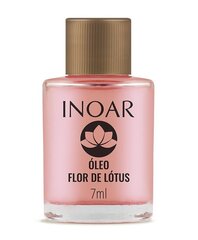 Reģenerējoša eļļa matiem INOAR Resistance Flor de Lotus Oil 7 ml cena un informācija | Kosmētika matu stiprināšanai | 220.lv