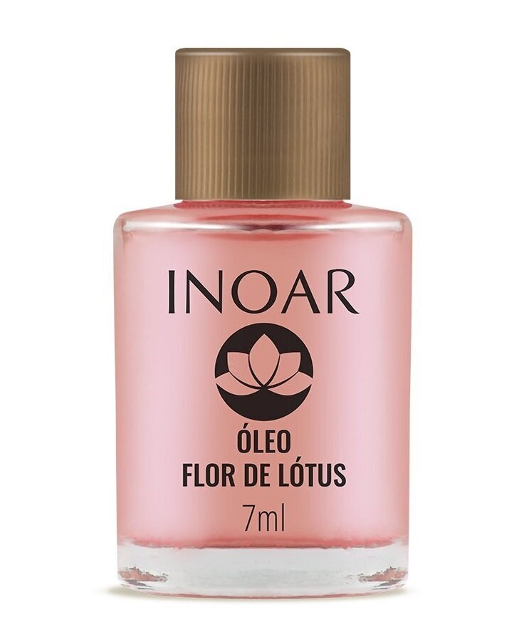 Reģenerējoša eļļa matiem INOAR Resistance Flor de Lotus Oil 7 ml cena un informācija | Matu uzlabošanai | 220.lv