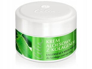 Mitrinošs sejas krēms Celia Collagen Aloe 50 ml cena un informācija | Sejas krēmi | 220.lv