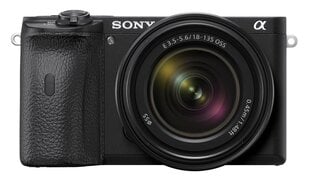 Sony A6600 + 18-135mm OSS (Black) cena un informācija | Digitālās fotokameras | 220.lv
