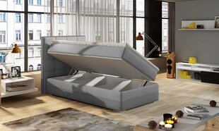 Кровать NORE ASTER, 90x200 см, розовая/серая цена и информация | Кровати | 220.lv