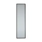Spogulis Inspire Milo, 32x122 cm, melns цена и информация | Spoguļi | 220.lv