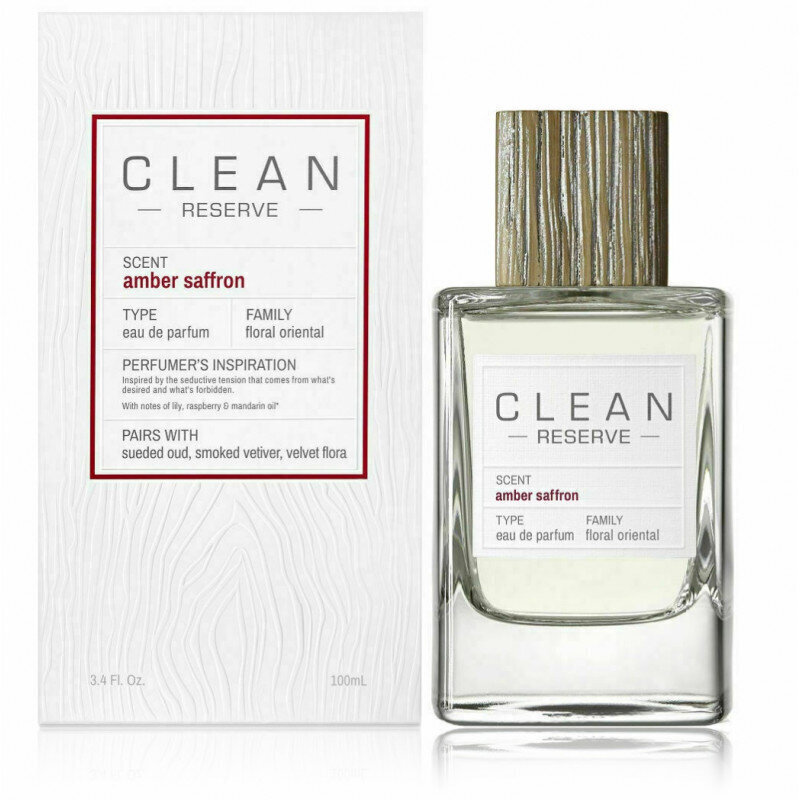 Parfimērijas ūdens Clean Reserve Amber Saffron EDP sievietēm/vīriešiem 100 ml цена и информация | Sieviešu smaržas | 220.lv