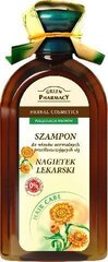 Matu šampūns ar kliņģerītēm Green Pharmacy 350 ml cena un informācija | Šampūni | 220.lv