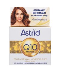 Dienas sejas krēms Astrid Q10 Miracle 50 ml cena un informācija | Sejas krēmi | 220.lv