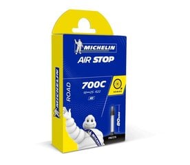 Velosipēda kamera Michelin Air Stop 700x18-25 FV52mm cena un informācija | Michelin Velosipēdi, skrejriteņi, skrituļslidas, skrituļdēļi | 220.lv