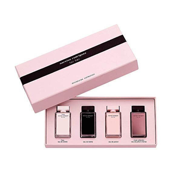 Miniatūru komplekts sievietēm Narciso Rodriguez 4 x 7,5 ml цена и информация | Sieviešu smaržas | 220.lv