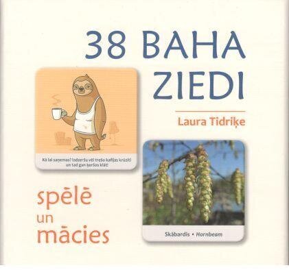 38 baha ziedi / spēlē un mācies цена и информация | Pašpalīdzības grāmatas | 220.lv