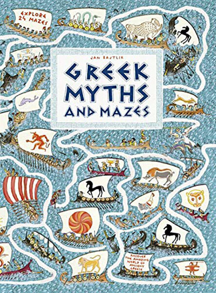 Greek Myths and Mazes cena un informācija | Enciklopēdijas, uzziņu literatūra | 220.lv