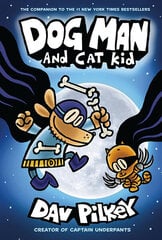 Dog Man 4: Dog Man and Cat Kid цена и информация | Книги для подростков  | 220.lv