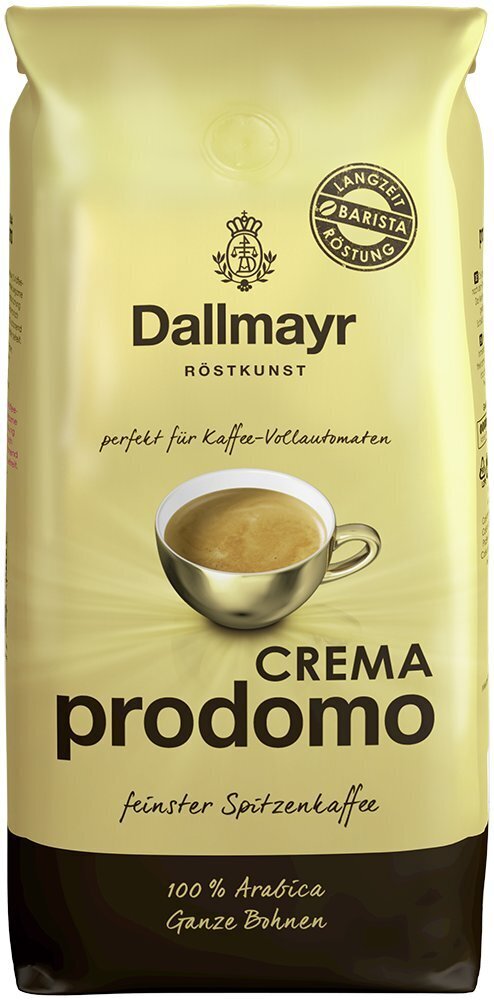 Kafijas pupiņas Dallmayr Crema Prodomo, 1kg цена и информация | Kafija, kakao | 220.lv