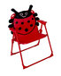Bērnu krēsls NORE Ladybird, sarkans cena un informācija | Dārza mēbeles bērniem | 220.lv