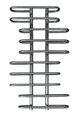 Dvieļu žāvētājs Rosela Akord, Matēts tērauds, 650x1200 mm, 540W