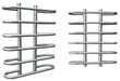 Dvieļu žāvētājs Rosela Gama, Pulēts tērauds, 500x1200 mm, 480W cena un informācija | Dvieļu žāvētāji | 220.lv