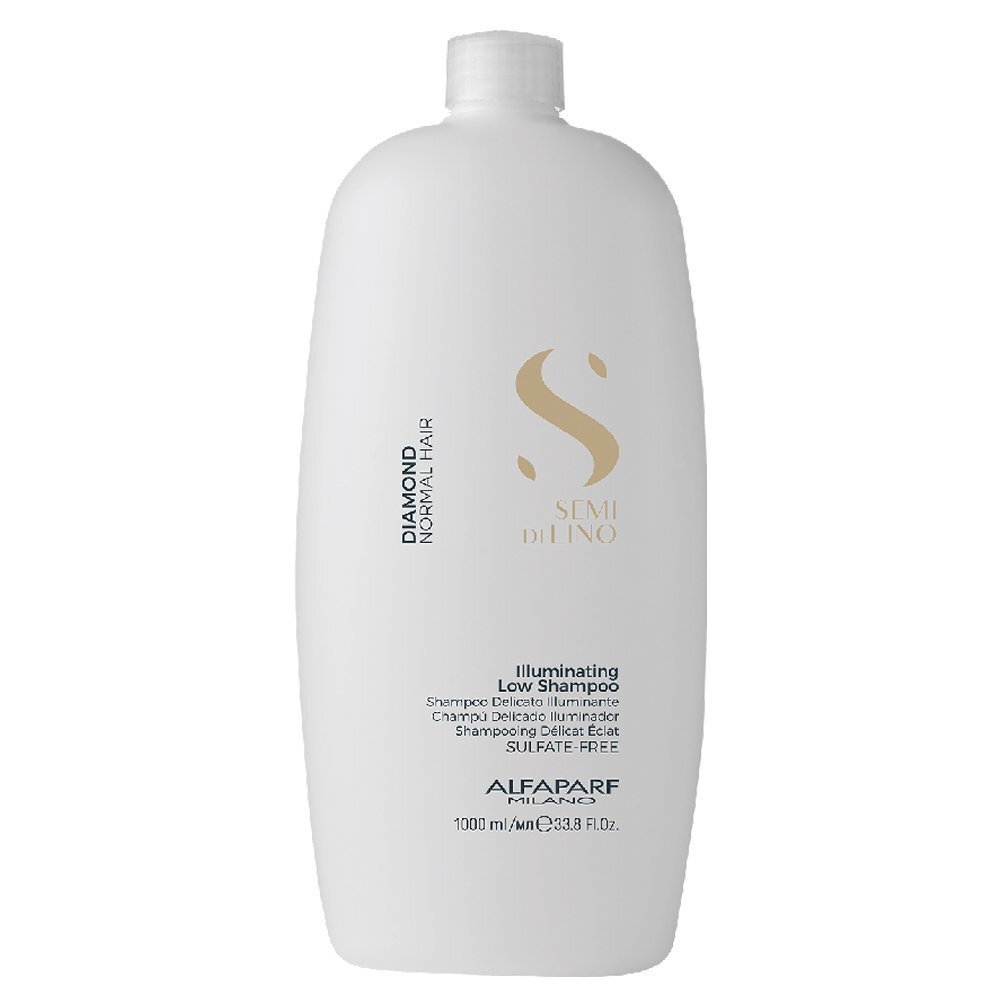 Spīdumu piešķirošs šampūns Alfaparf Milano Semi Di Lino Diamond 1000 ml cena un informācija | Šampūni | 220.lv