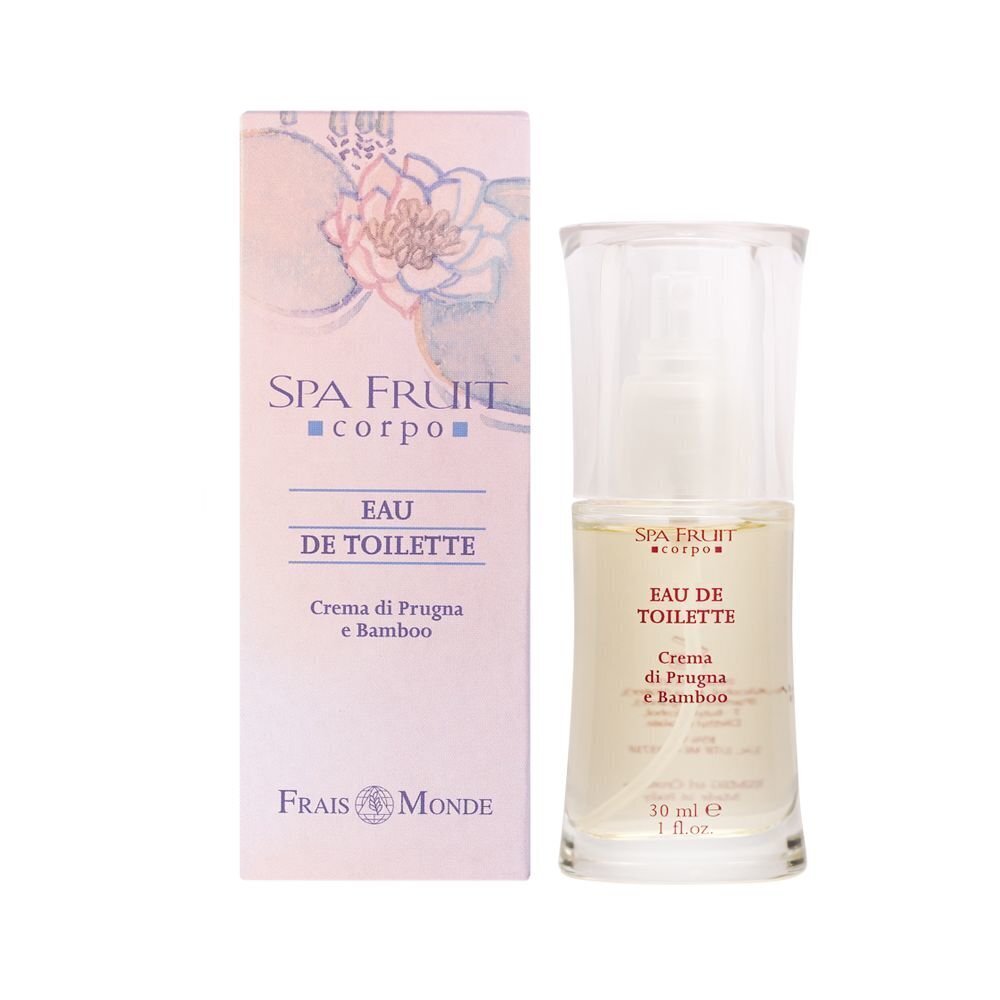 Tualetes ūdens Frais Monde Spa Fruit Plum And Bamboo EDT sievietēm 30 mlW cena un informācija | Sieviešu smaržas | 220.lv