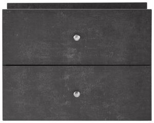 Комплект из 2-х ящиков для стеллажей Notio Living Versaille, темно-серый цена и информация | Полки | 220.lv