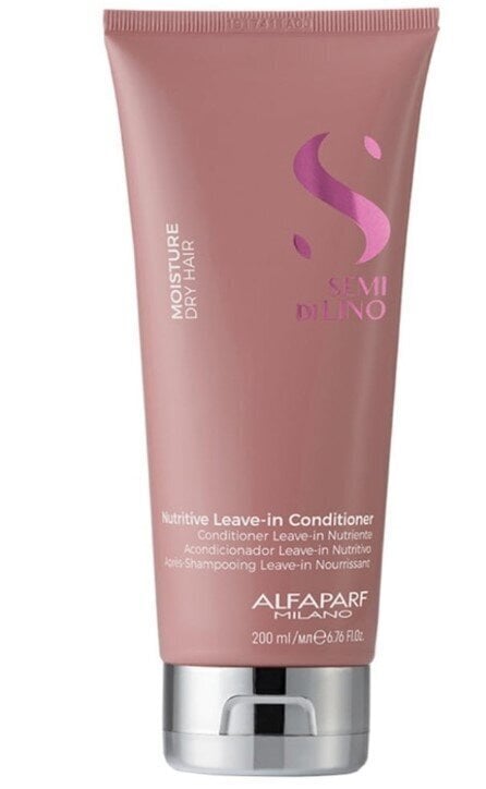 Nenoskalojams matu kondicionieris Alfaparf Milano Semi Di Lino Moisture 200 ml cena un informācija | Matu kondicionieri, balzāmi | 220.lv