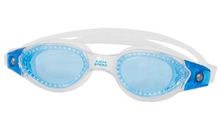 Peldēšanas brilles AQUA SPEED GOGLE PACIFIC JR, zilas/baltas cena un informācija | Peldēšanas brilles | 220.lv