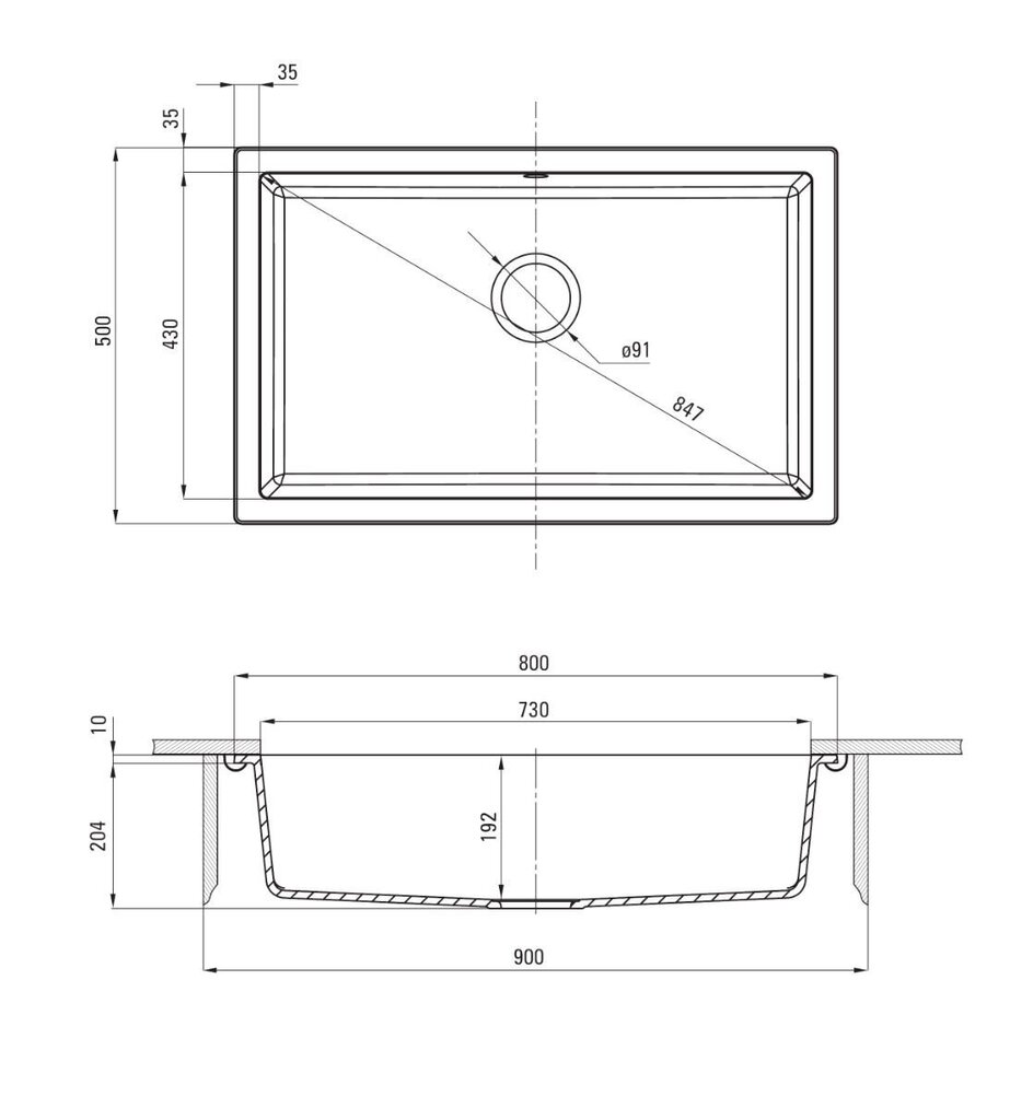 Deante granīta virtuves izlietne Deante Corda ZQA G10D, Graphite цена и информация | Virtuves izlietnes | 220.lv