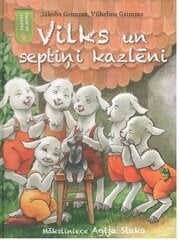 Vilks un 7 kazlēni pasaku klasika цена и информация | Книги для самых маленьких | 220.lv