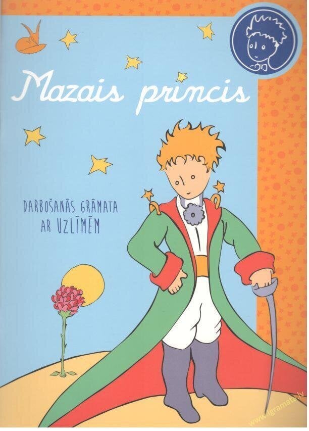 Mazais princis Darbošanās grāmata ar uzlīmēm цена и информация | Krāsojamās grāmatas | 220.lv