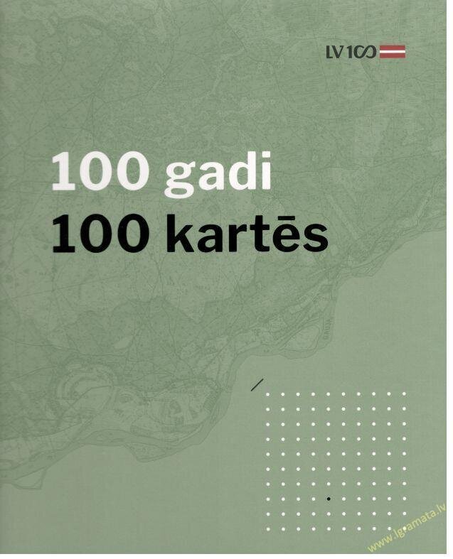 100 gadi 100 kartēs цена и информация | Enciklopēdijas, uzziņu literatūra | 220.lv