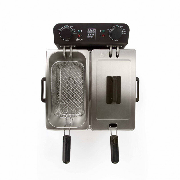 DomoClip Double Deep Fryer DOC217 cena un informācija | Taukvāres katli, aerogrili | 220.lv