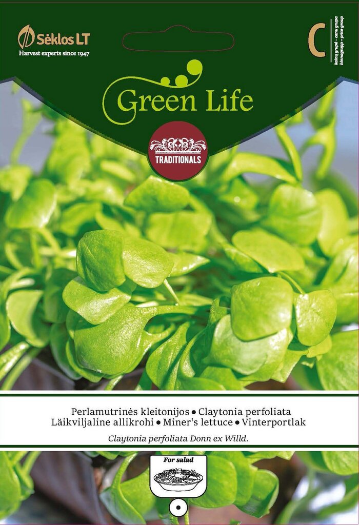 CLAYTONIA PERFOLIATA цена и информация | Garšvielu sēklas | 220.lv