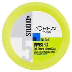 Matu ieveidošanas krēms L'Oreal Paris Studio Line Invisi 24H 150 ml cena un informācija | Matu veidošanas līdzekļi | 220.lv