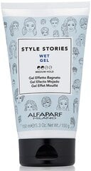 Гель для волос средней фиксации Alfaparf Milano Style Stories 150 мл цена и информация | Средства для укладки волос | 220.lv