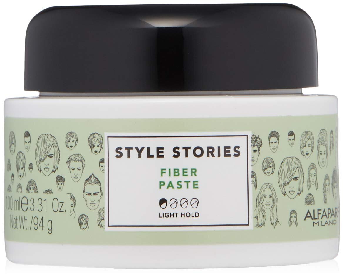 Vājas fiksācijas matu pasta Alfaparf Milano Style Stories Fiber 100 ml cena un informācija | Matu veidošanas līdzekļi | 220.lv