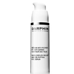 Сыворотка для зоны вокруг глаз Darphin Dark Circles Relief и De-Puffing 15 мл цена и информация | Сыворотки, кремы для век | 220.lv