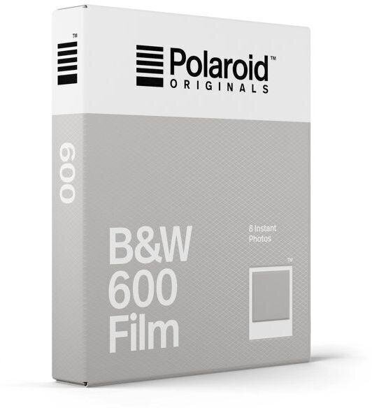 Polaroid Originals B&W 600, 8 fotogrāfiju lapas цена и информация | Citi piederumi fotokamerām | 220.lv