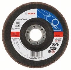 Шлифовальный диск Bosch Expert for Metal, Ø125 мм цена и информация | Шлифовальные машины | 220.lv