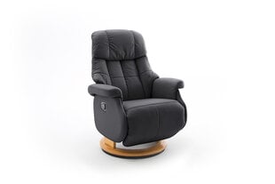 Atzveltnes krēsls MC Akcent Calgary Comfort L, melns/smilškrāsas cena un informācija | MC Akcent Mēbeles un interjers | 220.lv