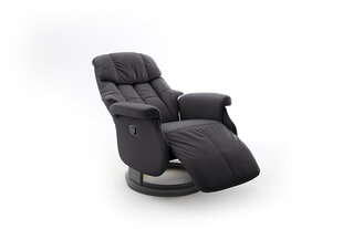 Krēsls MC Akcent Calgary Comfort L, melns/melns цена и информация | Кресла в гостиную | 220.lv