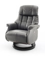 Krēsls MC Akcent Calgary Comfort XL, matēts brūns/melns