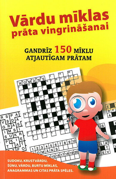 Vārdu mīklas prāta vingrināšanai cena un informācija | Enciklopēdijas, uzziņu literatūra | 220.lv