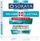 Daļēji taukains sejas krēms pret grumbām Soraya Kolagen Elastyn 50 ml cena un informācija | Sejas krēmi | 220.lv